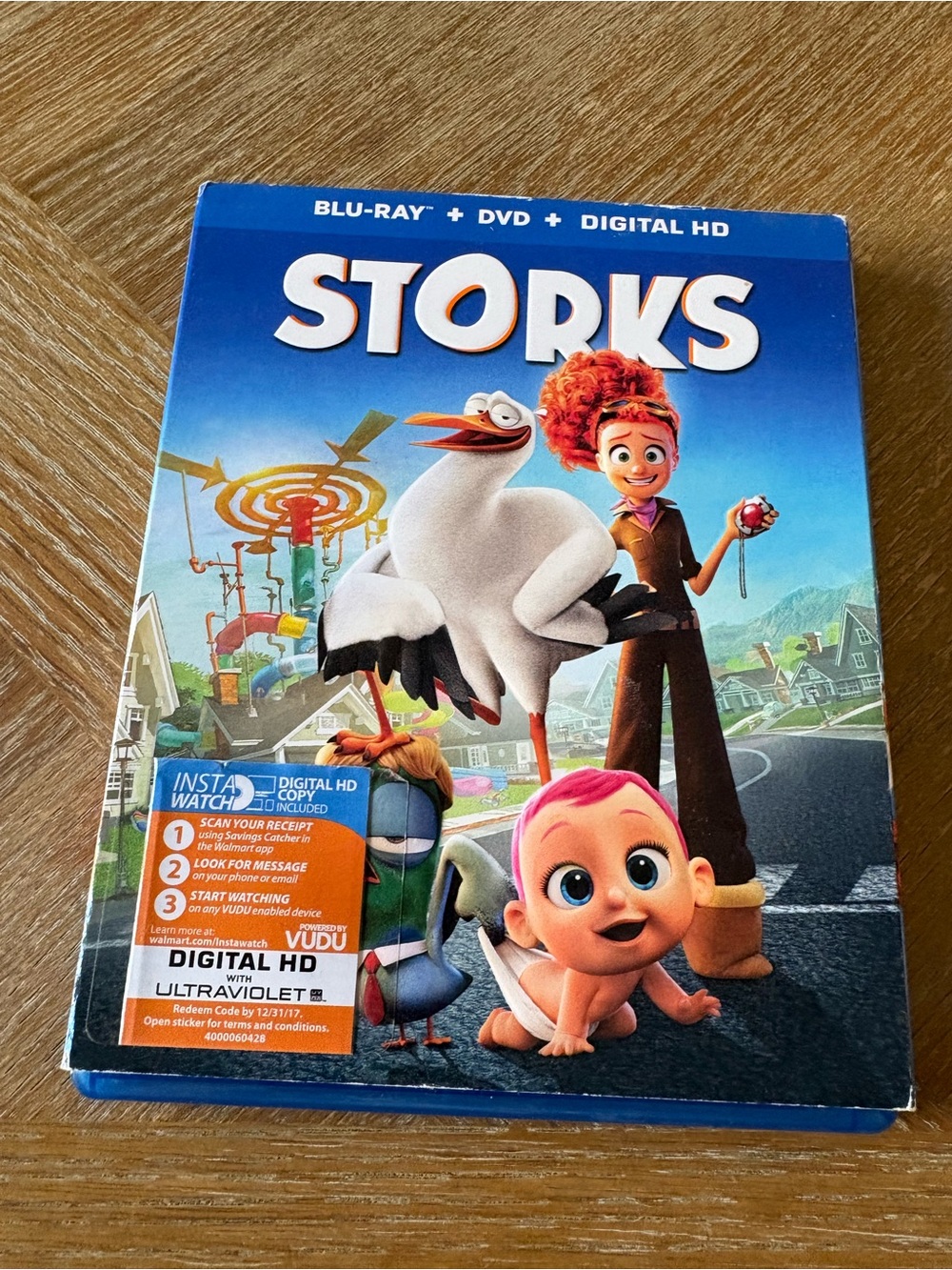 Storks (Blu-ray/DVD, 2016) movie